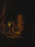 Girl by Candlelight-Godfried Schalcken-Giclee Print