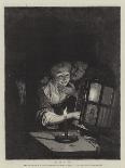 Woman Selling Herring-Godfried Schalcken-Art Print