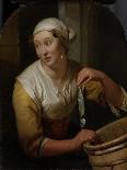 Miss Van Gool, Lady Companion of Clara Van Citters-Godfried Schalcken-Art Print