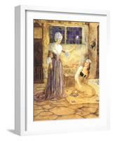 Godmother and Cinderella, 1915-Millicent Sowerby-Framed Giclee Print