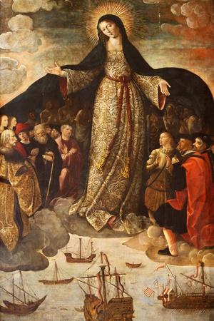 Retablo De La Virgen De Los Mareantes (Altarpiece of the Virgin De Los Mareantes), Real Alcazar De