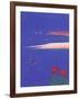 Godrevy and Blue Boat, 1999-John Miller-Framed Giclee Print