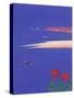 Godrevy and Blue Boat, 1999-John Miller-Stretched Canvas