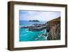 Godrevy Lighthouse, Cornwall, England, United Kingdom, Europe-Kav Dadfar-Framed Photographic Print