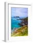 Godrevy Lighthouse, Cornwall, England, United Kingdom, Europe-Kav Dadfar-Framed Photographic Print