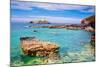 Godrevy Lighthouse, Cornwall, England, United Kingdom, Europe-Kav Dadfar-Mounted Photographic Print