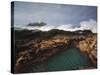 Godrevy Lighthouse in Cornwall, England-Stocktrek Images-Stretched Canvas