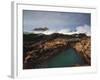 Godrevy Lighthouse in Cornwall, England-Stocktrek Images-Framed Photographic Print