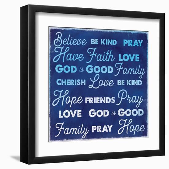 Gods Words 1-Lula Bijoux-Framed Art Print