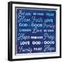 Gods Words 1-Lula Bijoux-Framed Art Print