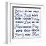 Gods Words 2-Lula Bijoux-Framed Art Print