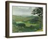 Godshill, New Forest, 1934 (Oil on Canvas)-Charles Ginner-Framed Giclee Print