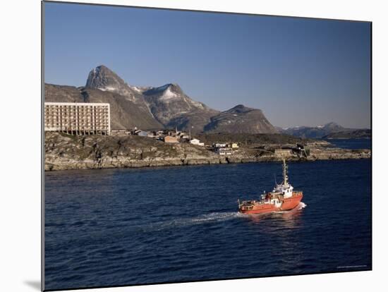 Godthabsfjord, Nuuk, Greenland, Polar Regions-Gavin Hellier-Mounted Photographic Print