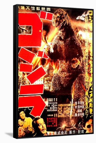 Godzilla, (AKA Gojira), 1954-null-Framed Stretched Canvas