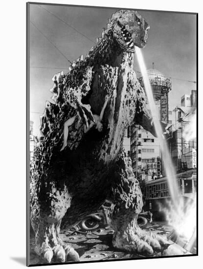 Godzilla, (AKA Gojira), Godzilla, 1954-null-Mounted Photo