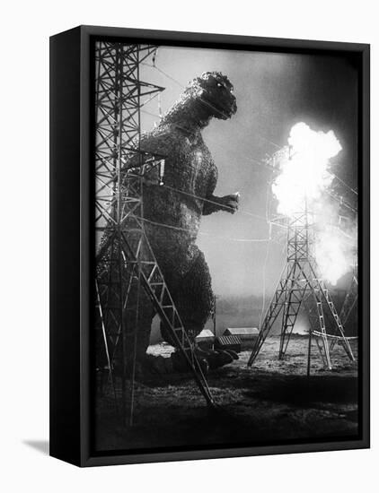 Godzilla, (AKA Gojira), Godzilla, 1954-null-Framed Stretched Canvas