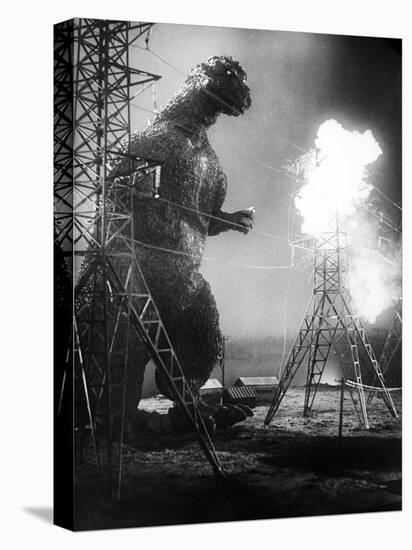 Godzilla, (AKA Gojira), Godzilla, 1954-null-Stretched Canvas