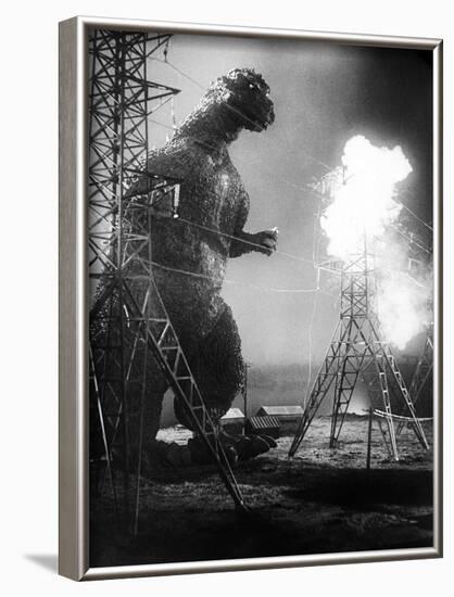 Godzilla, (AKA Gojira), Godzilla, 1954-null-Framed Photo