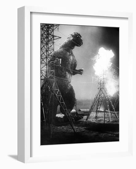 Godzilla, (AKA Gojira), Godzilla, 1954-null-Framed Photo