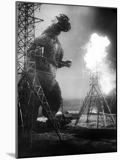 Godzilla, (AKA Gojira), Godzilla, 1954-null-Mounted Photo