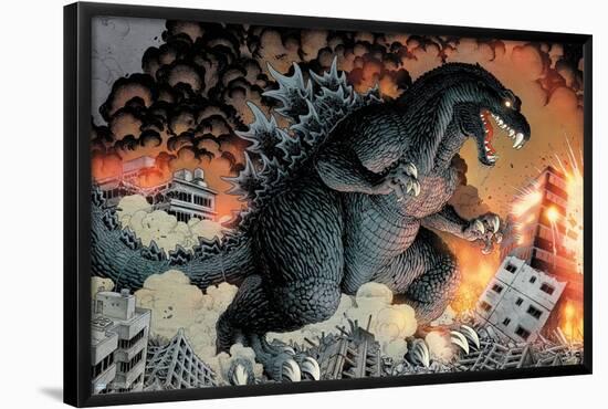 Godzilla: Comic - City-Trends International-Framed Poster