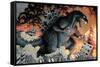 Godzilla: Comic - City-Trends International-Framed Stretched Canvas