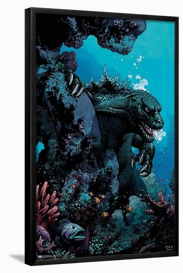 Godzilla: Comic - Ocean-Trends International-Framed Poster