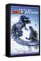 Godzilla - Godzilla Against Mechagodzilla One Sheet-Trends International-Framed Stretched Canvas