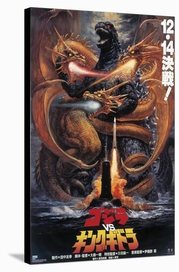 Godzilla - Godzilla vs King Ghidorah (1991)-Trends International-Stretched Canvas