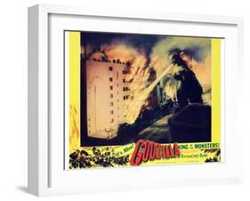 Godzilla, King of the Monsters!, 1956-null-Framed Art Print