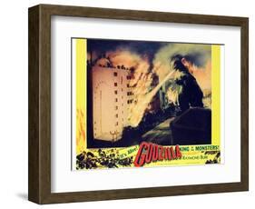 Godzilla, King of the Monsters!, 1956-null-Framed Art Print