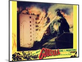 Godzilla, King of the Monsters!, 1956-null-Mounted Art Print