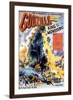 Godzilla, King of the Monsters!, 1956-null-Framed Art Print