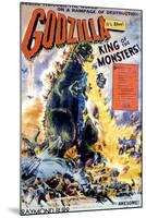 Godzilla, King of the Monsters!, 1956-null-Mounted Art Print