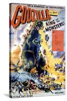 Godzilla, King of the Monsters!, 1956-null-Stretched Canvas