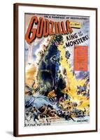 Godzilla, King of the Monsters!, 1956-null-Framed Poster