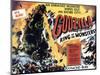 Godzilla, King of the Monsters, UK Movie Poster, 1956-null-Mounted Art Print