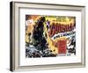 Godzilla, King of the Monsters, UK Movie Poster, 1956-null-Framed Art Print