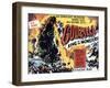 Godzilla, King of the Monsters, UK Movie Poster, 1956-null-Framed Art Print