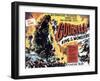 Godzilla, King of the Monsters, UK Movie Poster, 1956-null-Framed Art Print