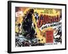 Godzilla, King of the Monsters, UK Movie Poster, 1956-null-Framed Art Print