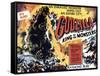 Godzilla, King of the Monsters, UK Movie Poster, 1956-null-Framed Stretched Canvas