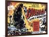 Godzilla, King of the Monsters, UK Movie Poster, 1956-null-Framed Art Print