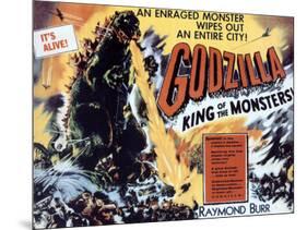 Godzilla, King of the Monsters-null-Mounted Poster