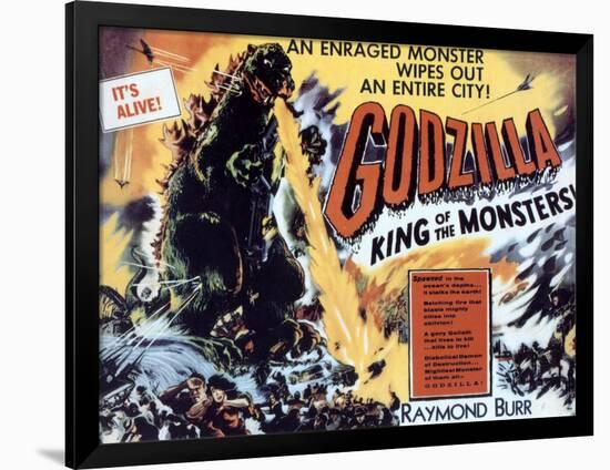 Godzilla, King of the Monsters-null-Framed Poster