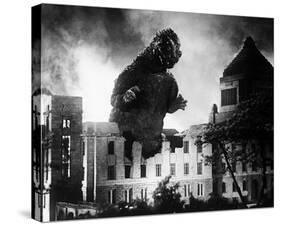 Godzilla, King of the Monsters!-null-Stretched Canvas