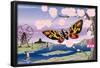 Godzilla - Mothra-Trends International-Framed Poster