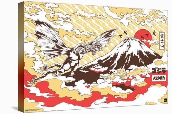 Godzilla - Mountain-Trends International-Stretched Canvas