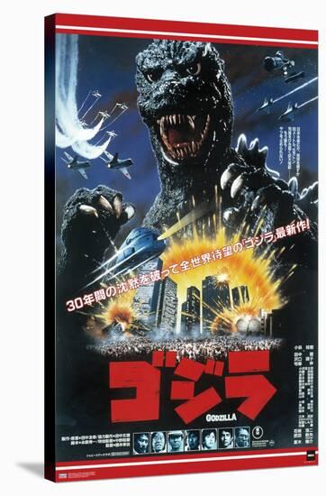 Godzilla - The Return Of Godzilla One Sheet-Trends International-Stretched Canvas