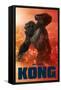 Godzilla vs. Kong - Kong-Trends International-Framed Stretched Canvas